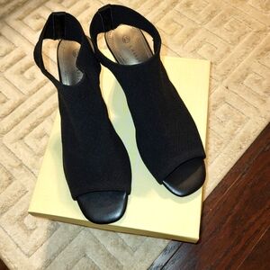 Charles Albert peep-toe slingbacks